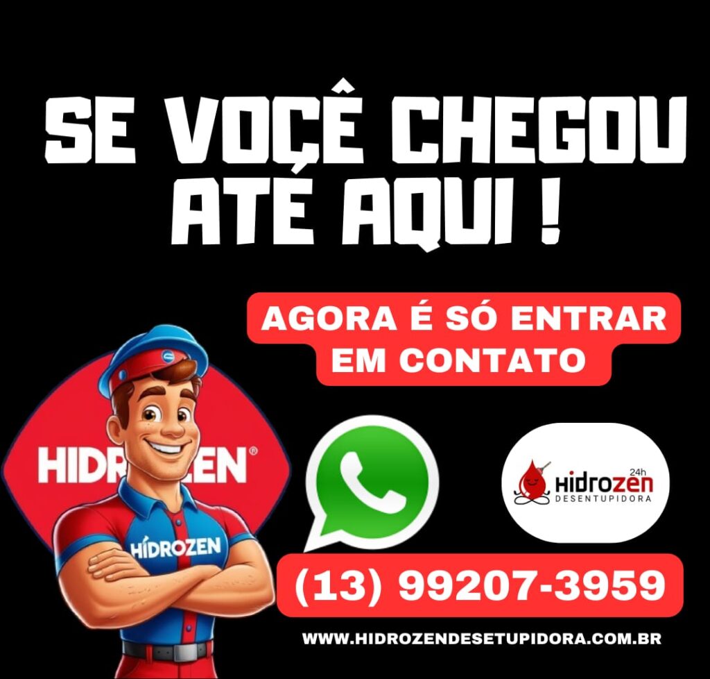 Botão do WhatsApp da Hidrozenm Desentupidora — clique para contato rápido pelo (13) 99207-3959