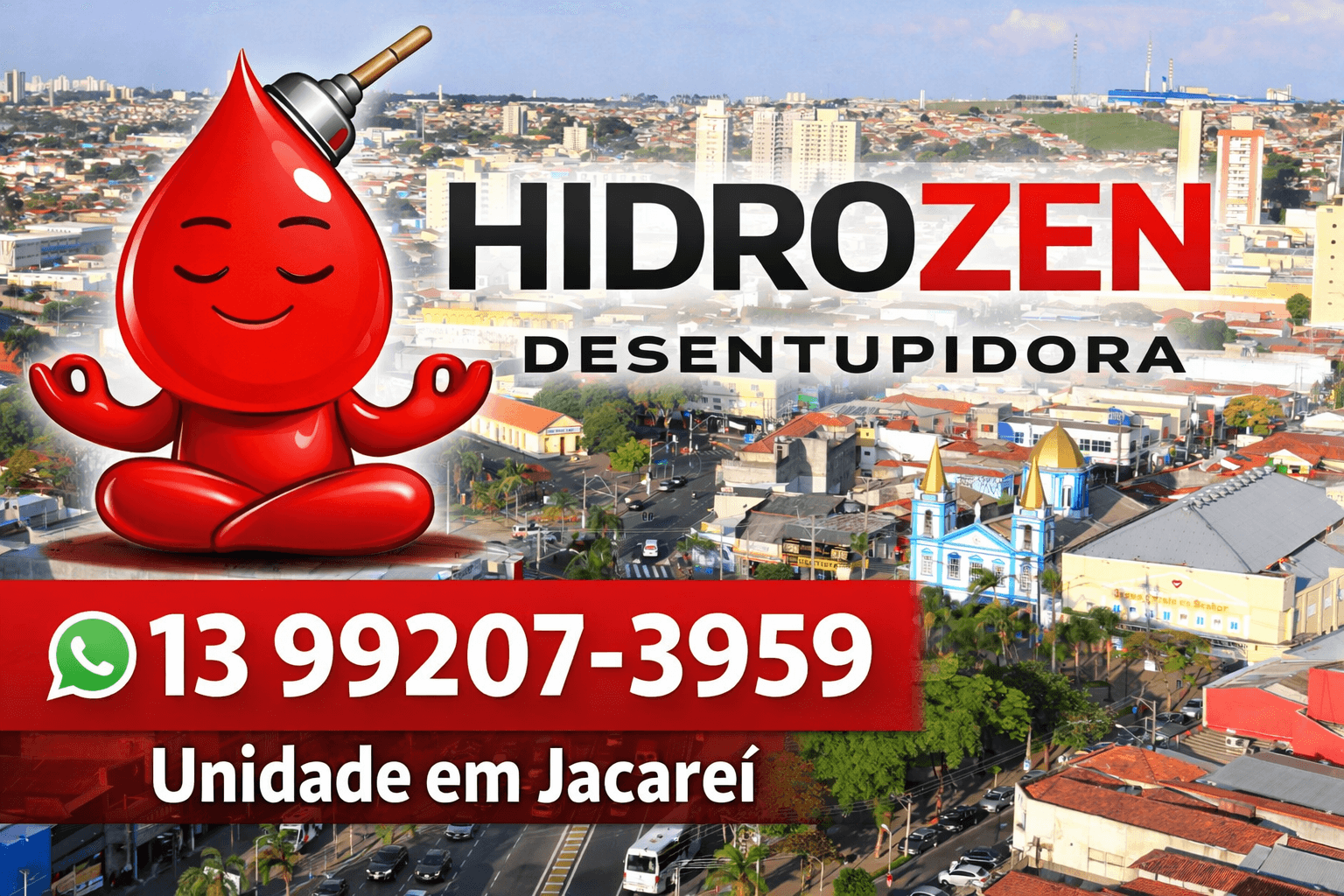 Desentupidora em Jacareí