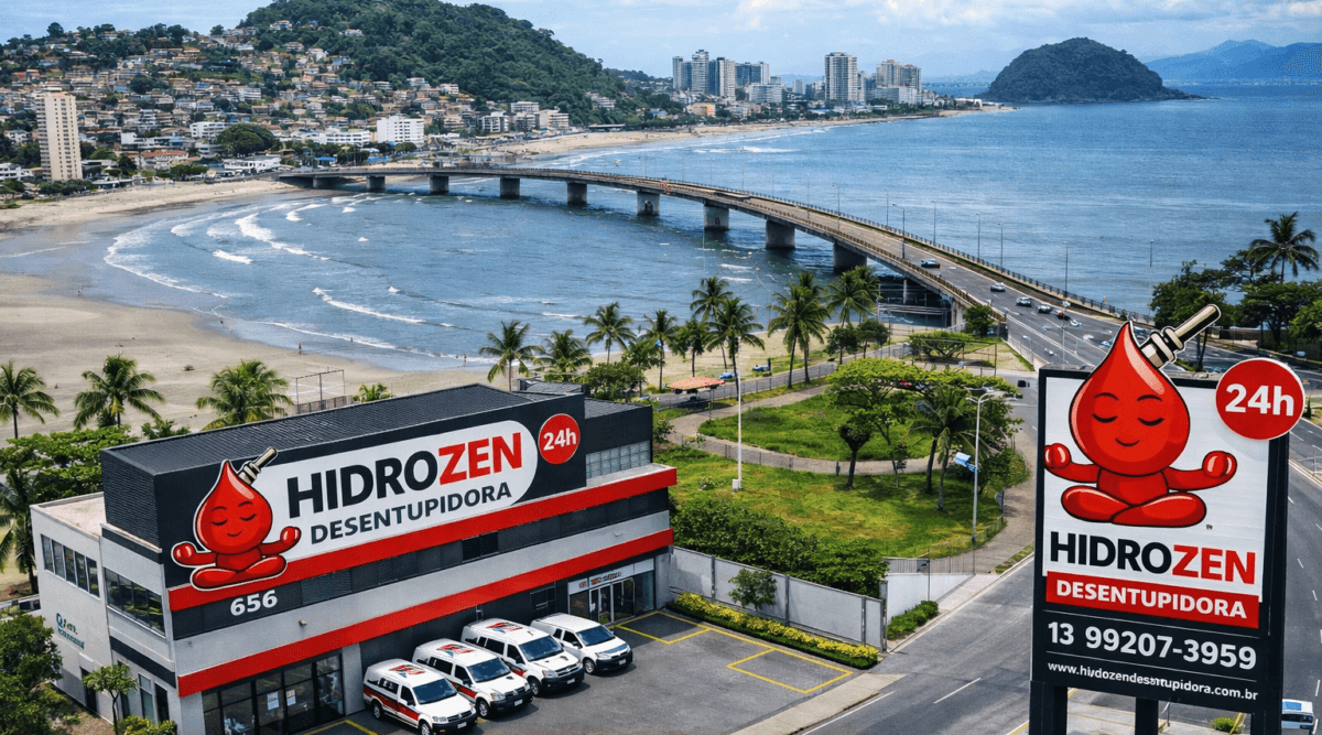 Desentupidora em São Vicente