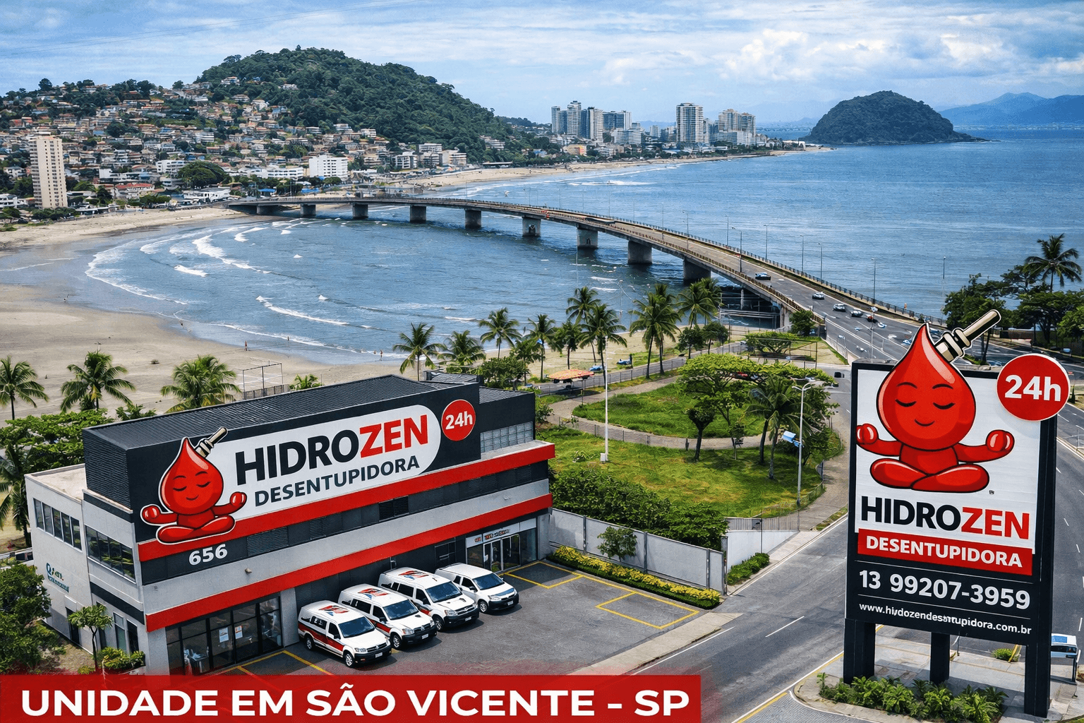 Desentupidora em São Vicente