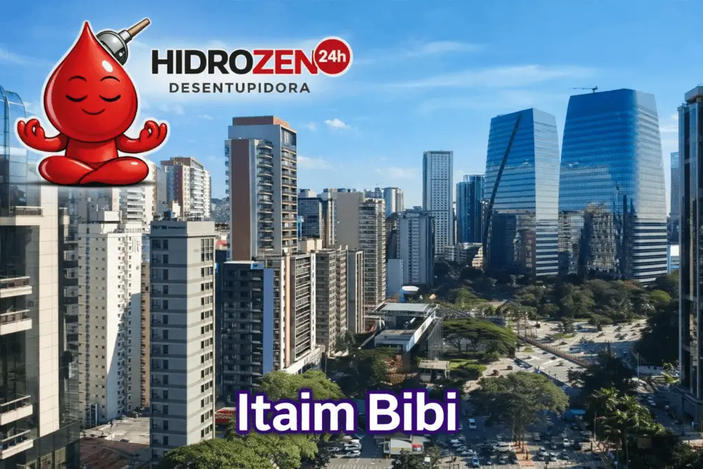 Desentupidora em Itaim Bibi