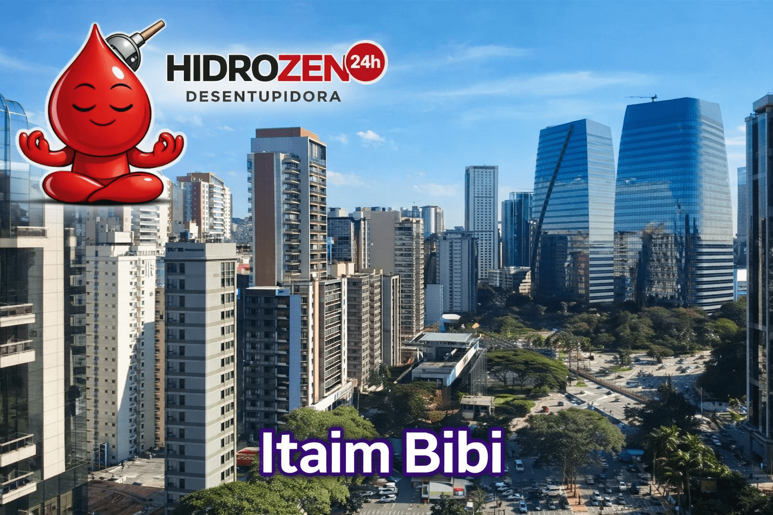 Desentupidora em Itaim Bibi
