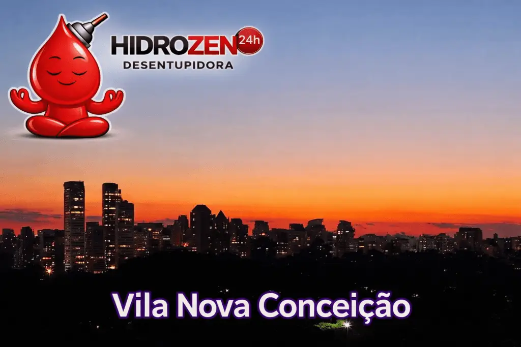 Desentupidora em Vila Nova Conceição