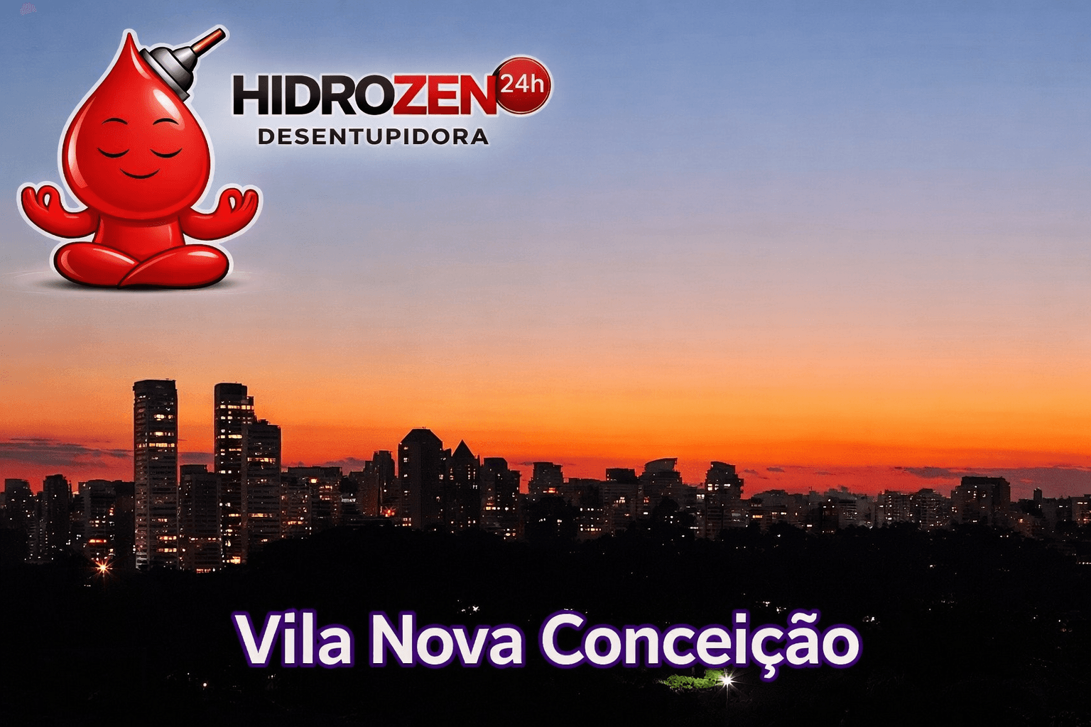 Desentupidora em Vila Nova Conceição