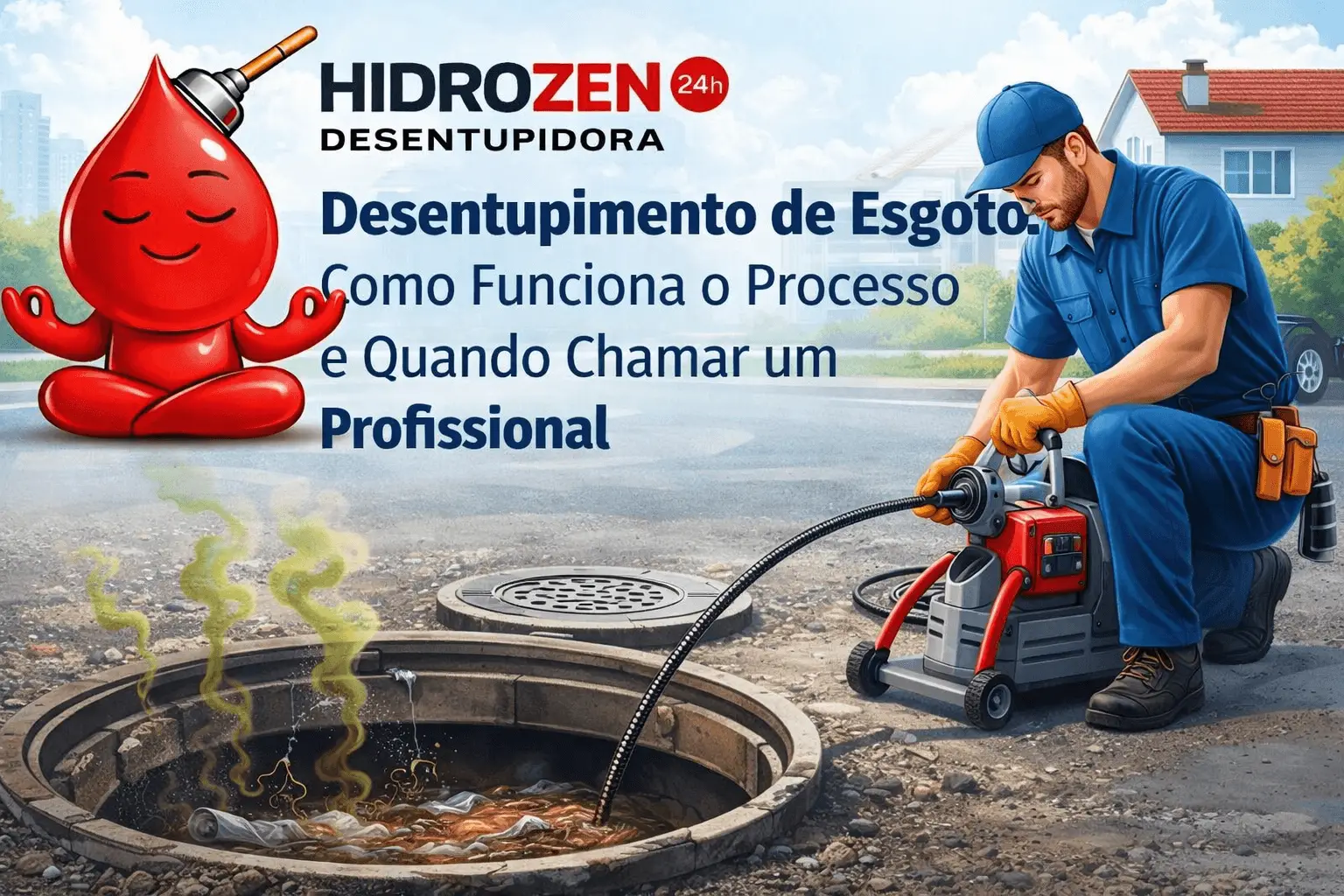 Desentupimento de Esgoto: Como Funciona o Processo e Quando Chamar um Profissional