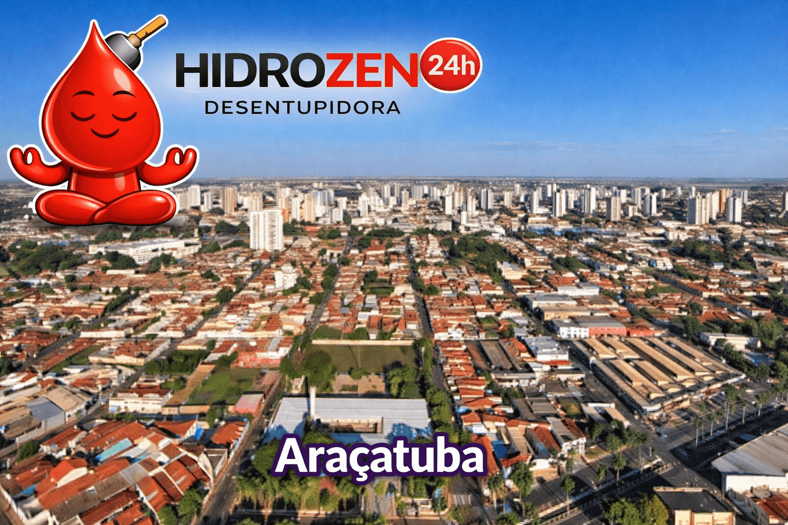 Desentupidora em Araçatuba