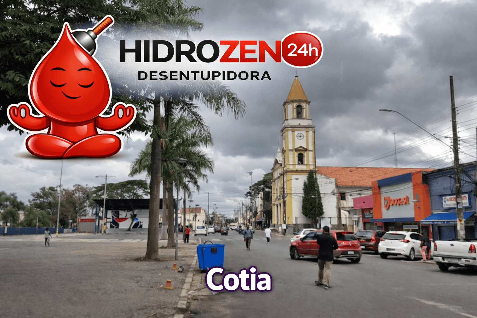 Desentupidora em Cotia