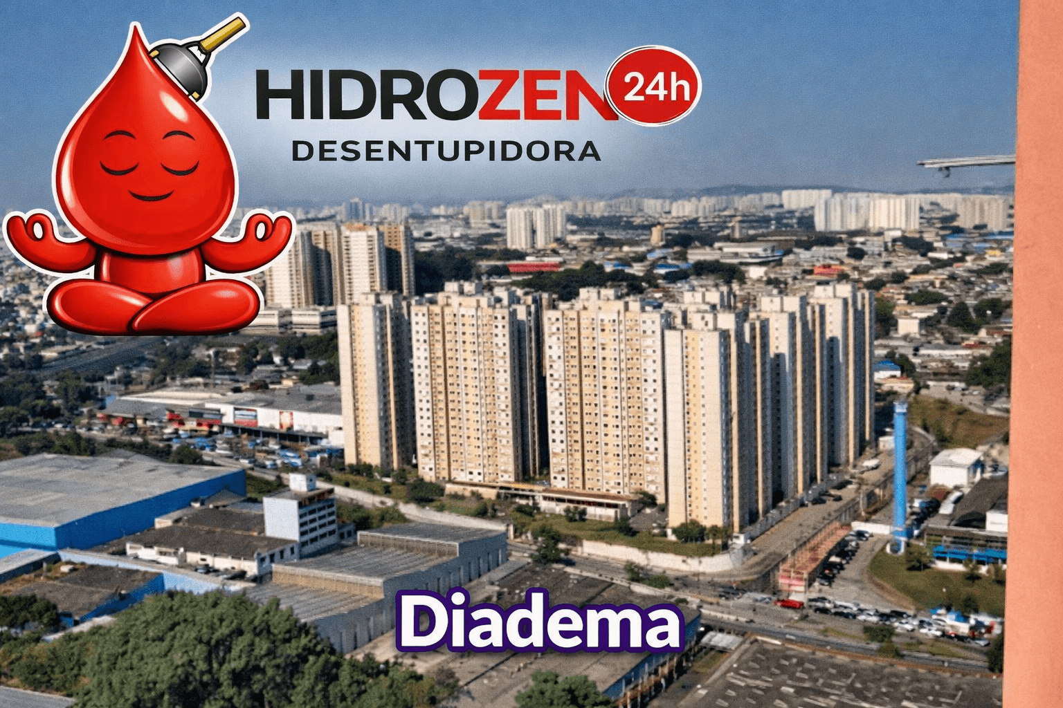 Desentupidora em Diadema