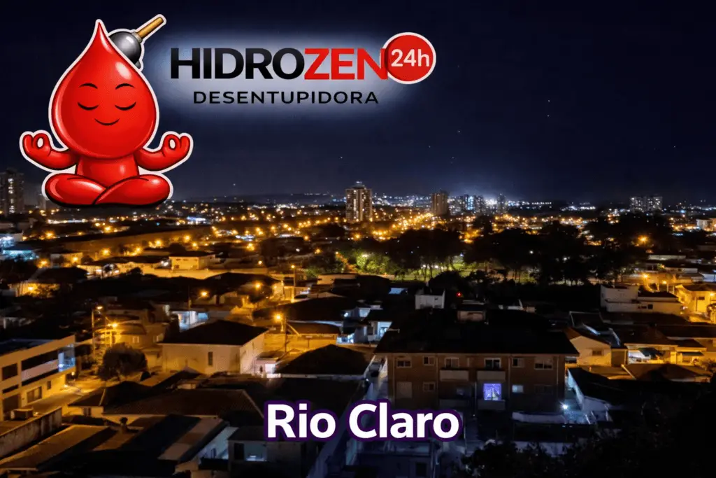 Desentupidora em Rio Claro