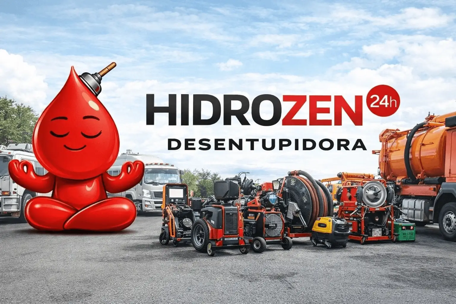 Equipamentos e Maquinários Profissionais de Desentupimento gere para esse conteudo
