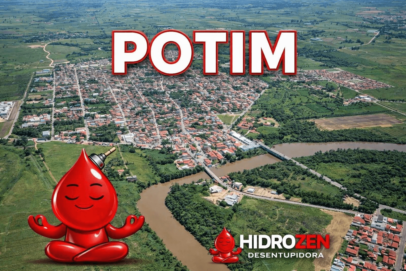 desentupidora em Potim
