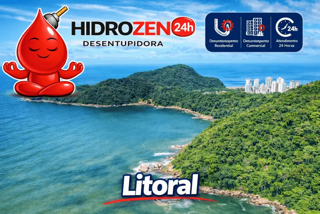 desentupidora no Litoral