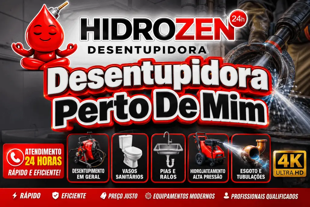 Desentupidora Perto De Mim