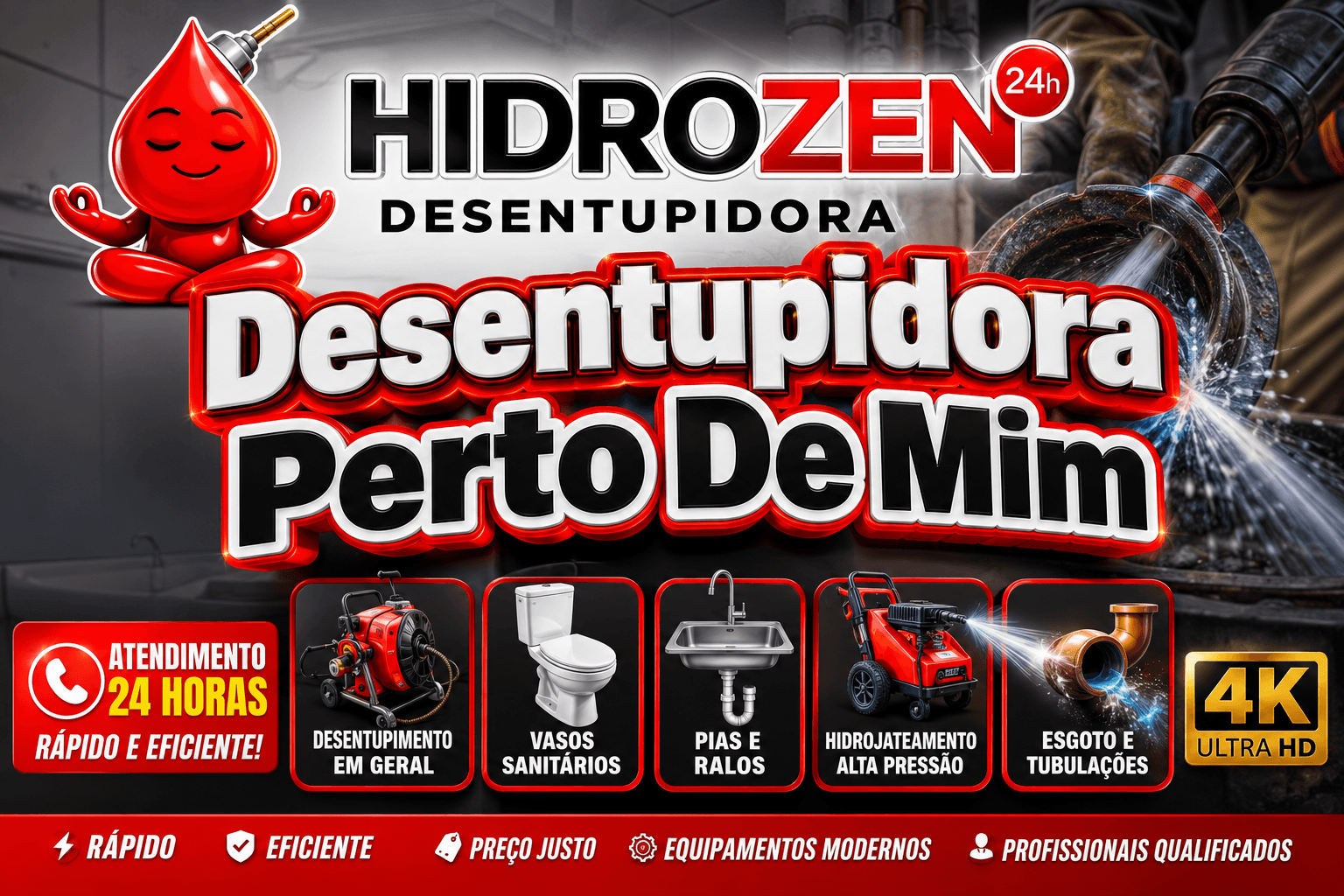 Desentupidora Perto De Mim
