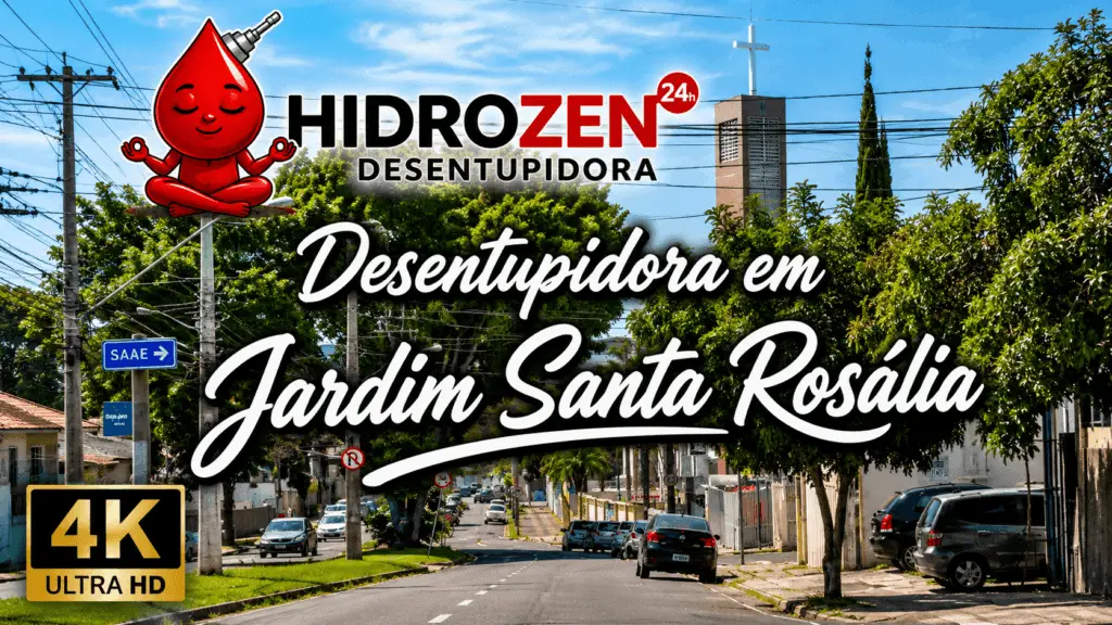 Desentupidora em Jardim Santa Rosália