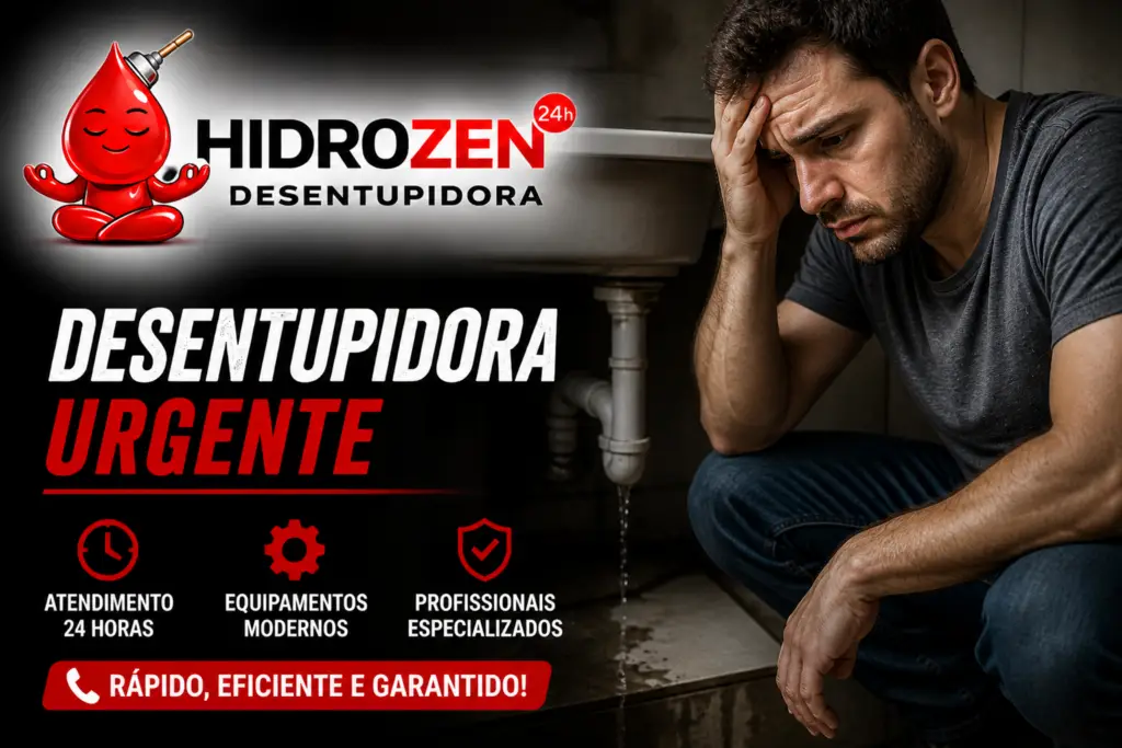 desentupidora urgente