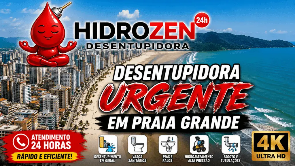 desentupidora urgente em praia grande