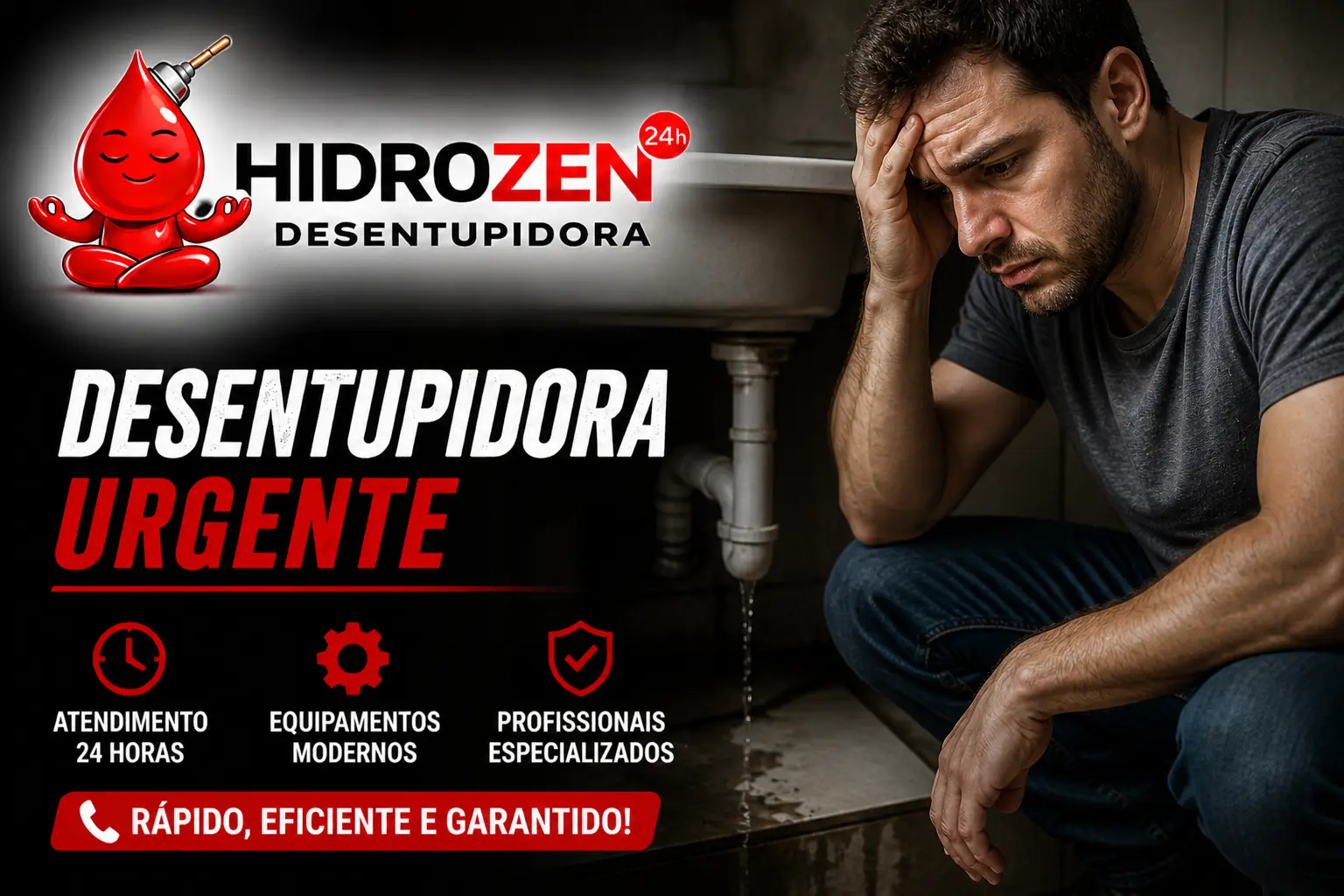 desentupidora urgente