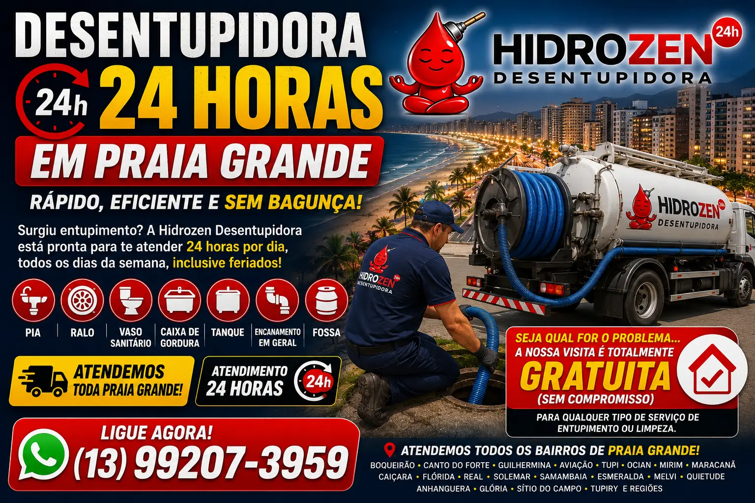 Limpeza comercial — Desentupidora Hidrozen Limpeza comercial — Desentupidora Hidrozen