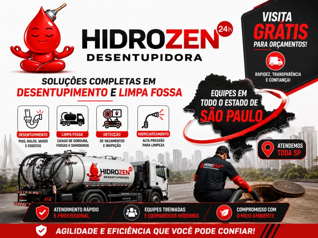 Desentupidora e Limpa Fossa
