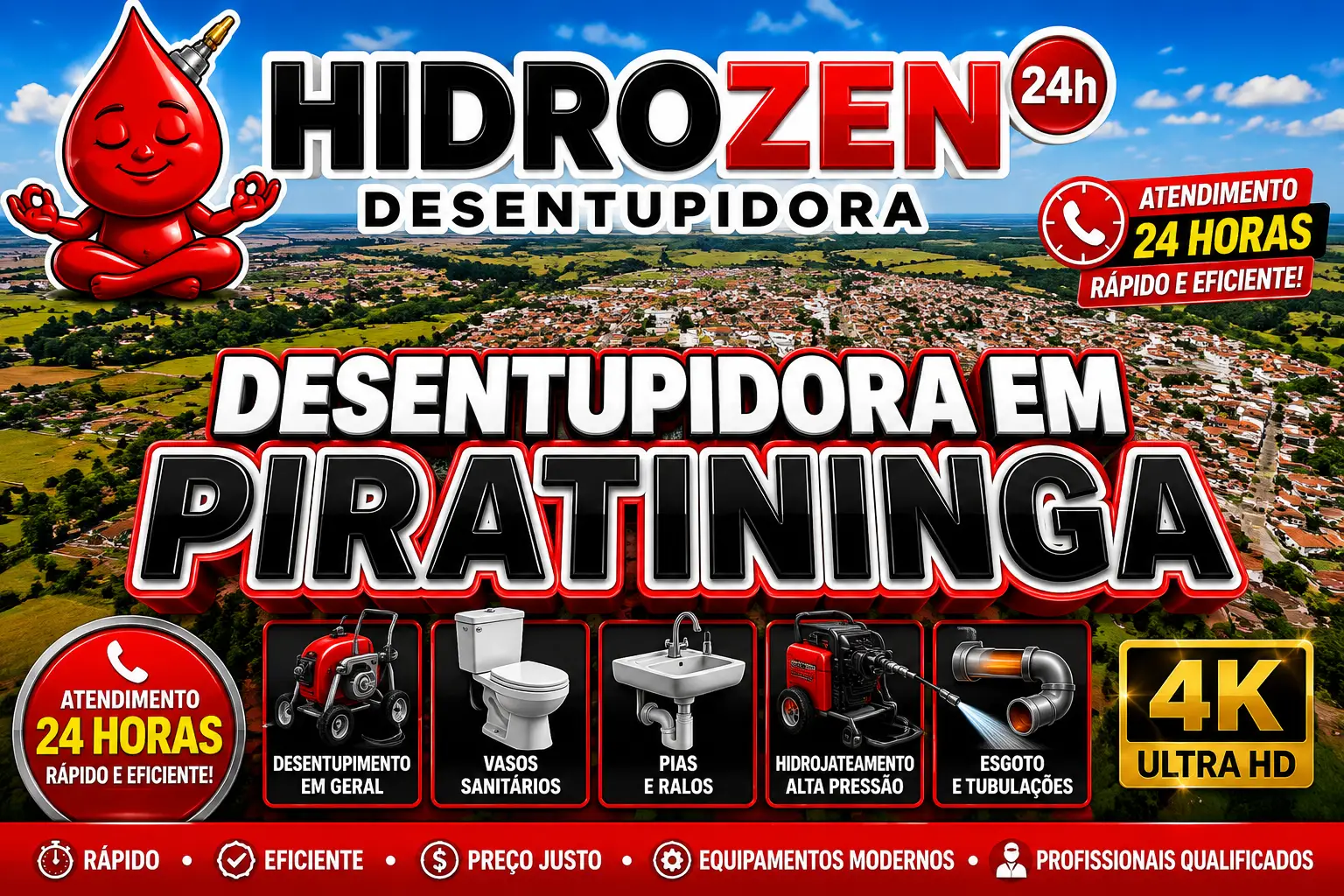 desentupidora em Piratininga