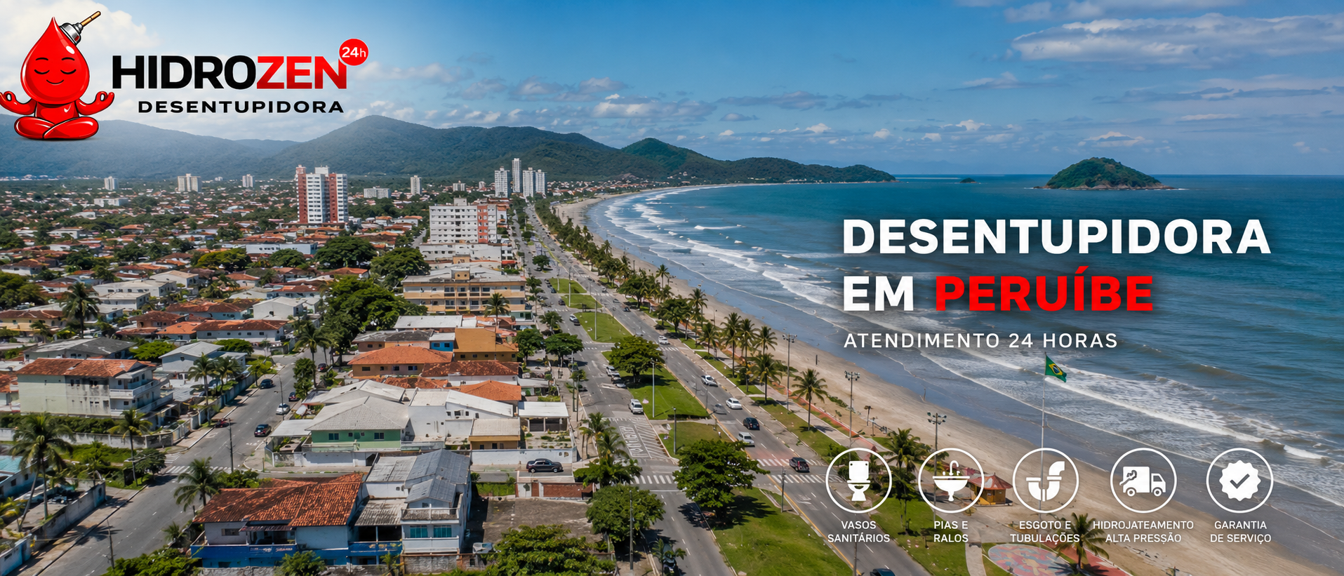 Desentupidora em Peruíbe